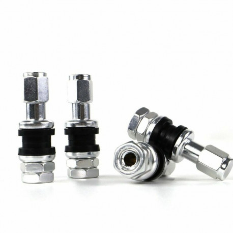 Ventiil OMP Hõbe Alumiinium 4 uds