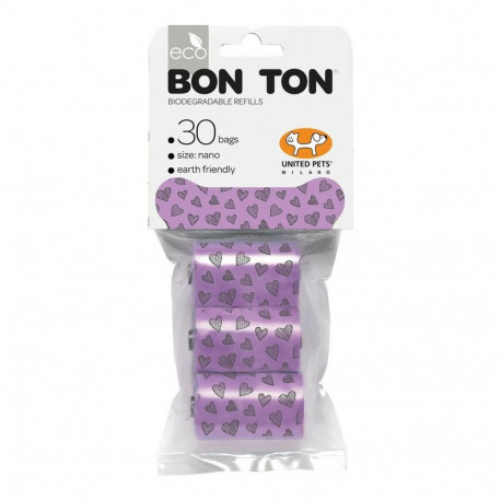 Hügieenikotid United Pets Bon Ton Nano Koer Lilla (3 x 10 uds)