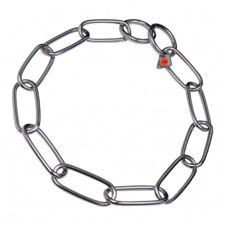 Hs Sprenger dog collar Silver Length Links 71cm