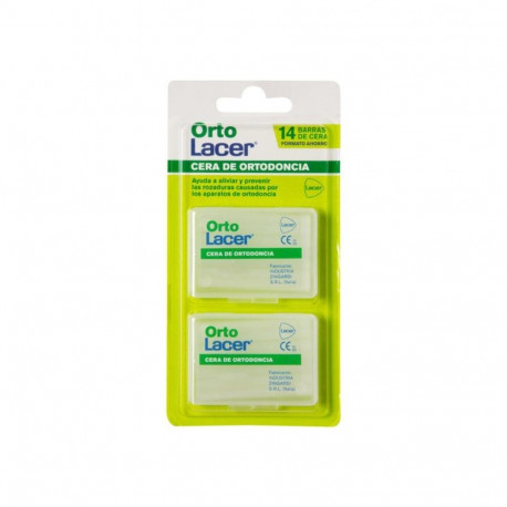 Orthodontic Wax Lacer Ortolacer Cera De Ortodoncia 14 Units