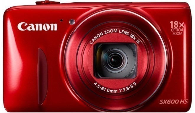 Canon PowerShot SX600 HS, red