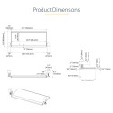 "StarTech KEYBOARD-TRAY-CLAMP1"