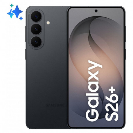 Samsung Galaxy S26+ 512GB must 16,91cm (6,7") OLED-ekraan, Android 16, 50MP kolmikkaamera