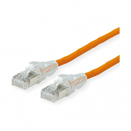 DTWYLER patchkaabel Cat.6A (Class EA) S/FTP, CU 7702 flex LSOH, AMP v2 2m, oranž