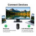 "Equip Kompaktmaus Wireless Dual Mode 6Btn L+R schwarz"