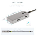 "D StarTech USB-C MULTIPORT ADAPTER HDMI"