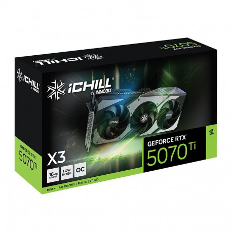 RTX 5070 Ti 16GB Inno3D iChill X3 GDDR7 3 ventilaatoriga
