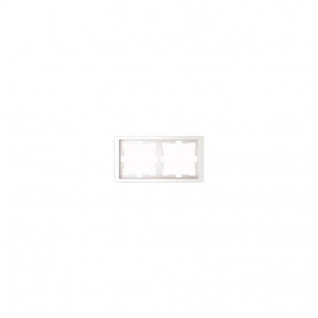 Merten MEG4020-6535 D-Life 2-osaline raam lootusvalge