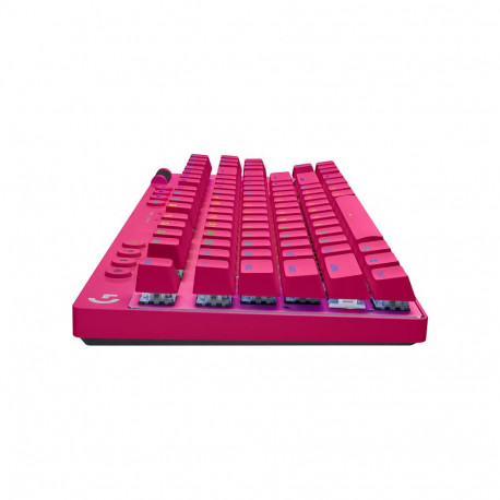 "Logitech G PRO X TKL LIGHTSPEED MAGENTA"