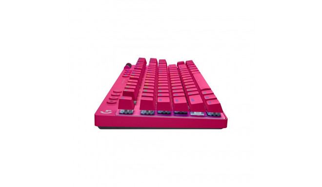 "Logitech G PRO X TKL LIGHTSPEED MAGENTA"