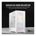 "Midi Corsair iCUE 5000D RGB Airflow Window White"