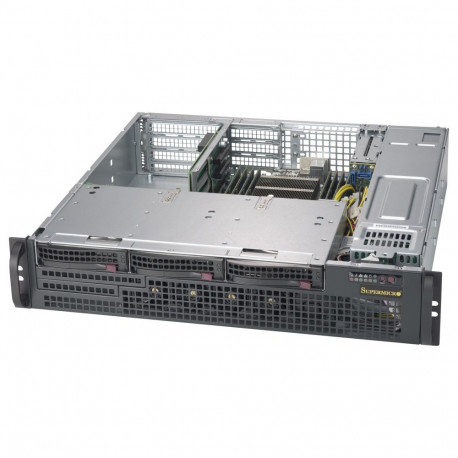 "2HE Supermicro Gehäuse SuperChassis U2 CSE-825MBTQC-R802WB"