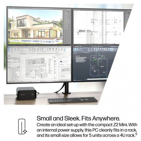 "HP Z2 Mini G1a AMD Ryzen AI Max+ PRO 395 64GB 2TB/SSD W11P 3J Gar (DE)"