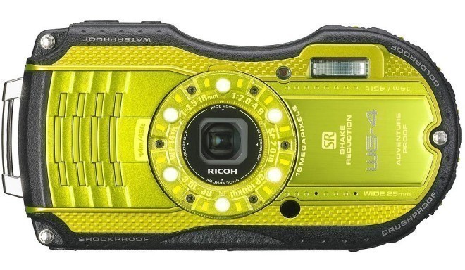 Ricoh WG-4, kollane