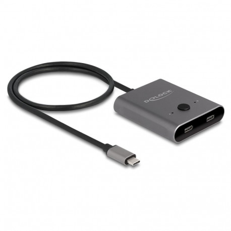 "DELOCK USB 10 Gbps USB Type-C Switch 2 auf 1 bidirektional 8K"
