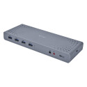 "D I-Tec USB 3.0 / USB-C 5K Universal Dual Docking Station"