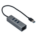 USB3.0 > USB3.0 3-pordiline jaotur kosmosehall