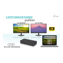 "D I-TEC USB-C Thunderbolt 3 Dual 4K Docking Station"