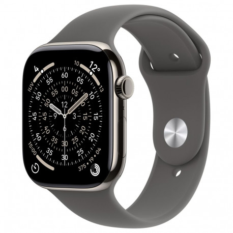 Apple Watch S11 naturaalne titaan Cellular 42mm (kivihall sportrihm) M/L