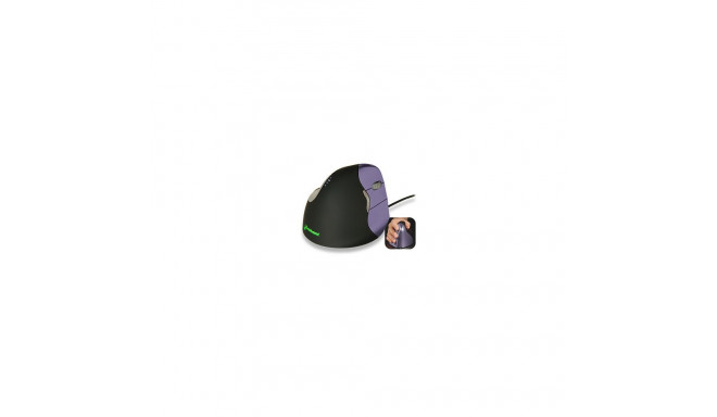 Evoluent Vertical Mouse 4 väike paremakäeliste juhtmega hiir, 6 nuppu