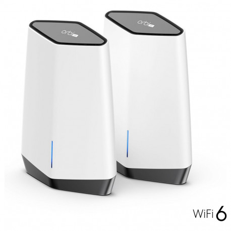 "NETGEAR SXK80 Orbi Pro WiFi 6 Business-Tri-Band-Mesh-AX6000-System mit 1 Router SXR80 und 1 Satelli