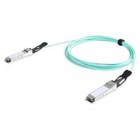 DIGITUS QSFP+ 40G AOC 30.0m türkiissinine kaabel