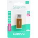Omega card reader OUCRAY, yellow (42028)