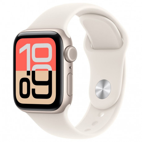 Apple käekell Watch SE 3 alumiinium mobiilsidega 40mm spordirihm S/M, polarstern
