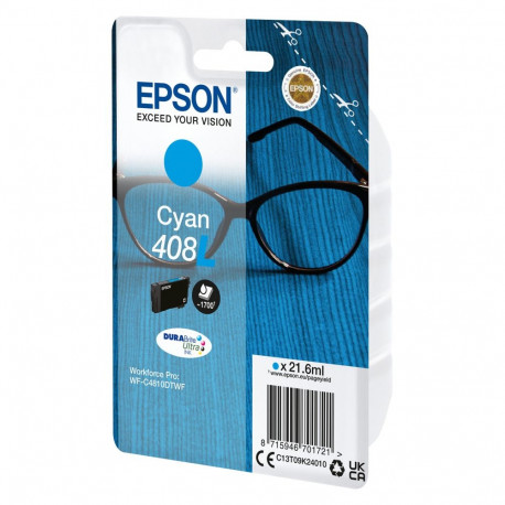 "Epson Tinte 408L C13T09K24010 Cyan"