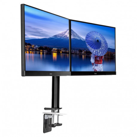 Z Iiyama DS1002C-B1 kahe monitori klamberkinnitus 75x75 / 100x100 VESA