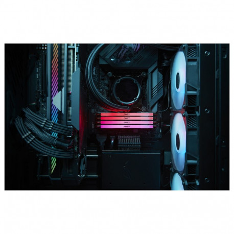 "KINGSTON 96GB 6400MT/s DDR5 CL32 DIMM Kit of 2 FURY Renegade RGB XMP"