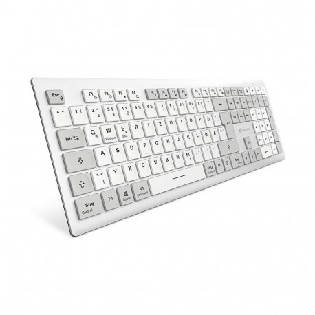 Sharkoon OfficePal K30W DE Layout Rubberdome valge