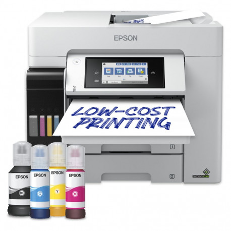 "T EPSON EcoTank Pro ET-5885 MFP colour inkjet ITS A4 25ppm Print 250sheets USB LAN Wi-Fi NFC"