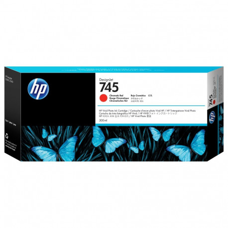 HP 745 kromaatiline punane tindikassett 300 ml