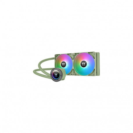 "K Wasserkühlung Thermaltake TH280 V2 ARGB Sync All-In-One Liquid Cooler Matcha Green"