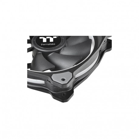140mm Thermaltake Riing Plus 14 LED RGB radiaatori ventilaator TT Premium must, 3-pakk