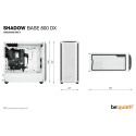 be quiet! computer case Shadow Base 800DX Midi White