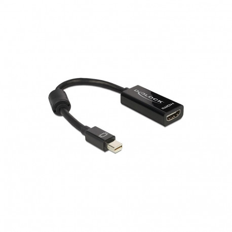 "Adapter mini DisplayPort 1.1 Stecker > HDMI Buchse Passiv schwarz"