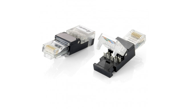 "Equip Steckverbinder RJ45 Cat6 2Stk ungeschirmt werkz Polybeutel"