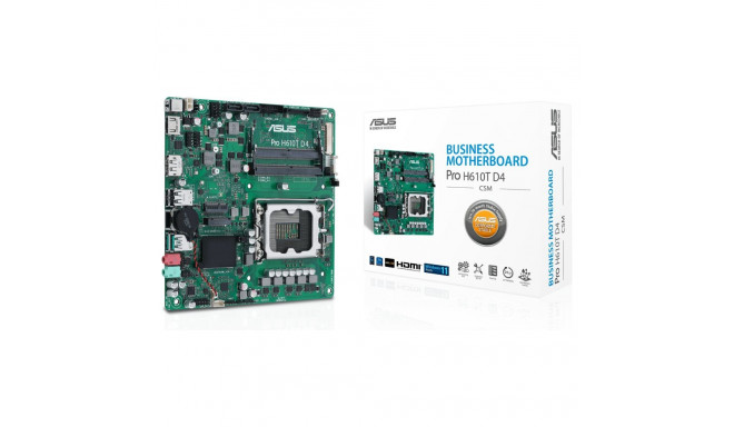 "1700 ASUS PRO H610T CSM mITX D4"