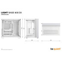 "Midi be quiet! Light Base 600 DX white"