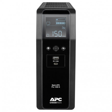 APC Back-UPS Pro 1600S BR1600SI 960W 1600VA line-interaktiivne AVR LCD