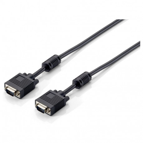 "Equip VGA Kabel HD15 St/St 10.00m 1280x 960/60Hz schwarz Polybeutel"