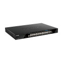 "D-Link DGS-1520-28MP/E 28-Port GBit PoE Smart Mgt Stack Switch"