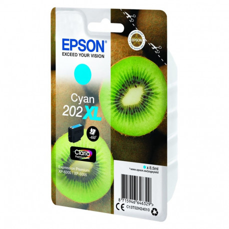 "Epson 202 C13T02H24010 cyan HC"
