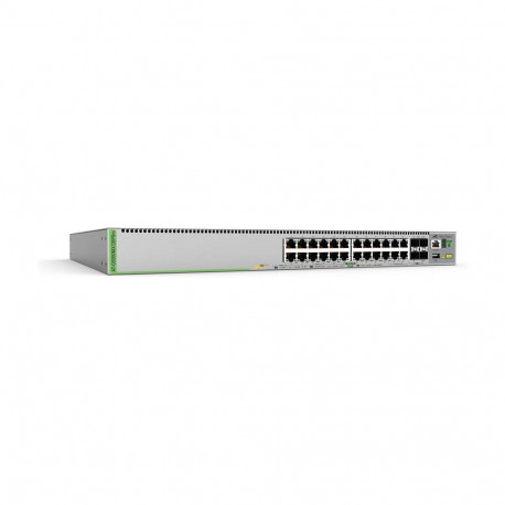 "ALLIED L3 Stackable Switch 20x 10/100/1000-T PoE+ 4x 100M/1G/2.5G/5G-T PoE+ 4x SFP+ Ports single fi