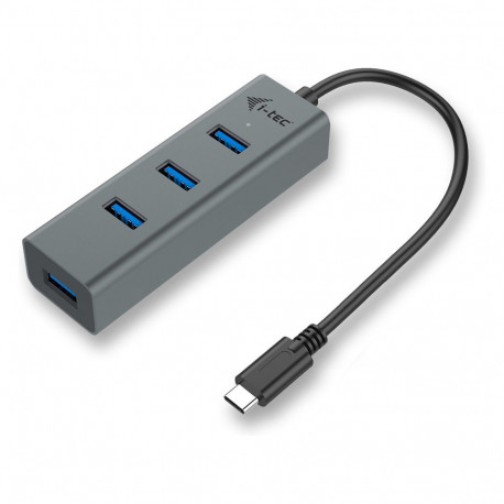 "D I-TEC USB-C METAL 4-PORT HUB"
