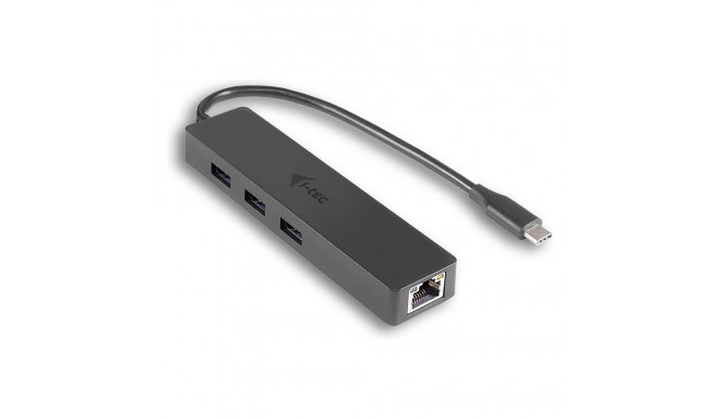 "D I-TEC USB-C SLIM HUB + GLAN"