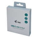 "D I-TEC USB-C 3-PORT HUB + GLAN"