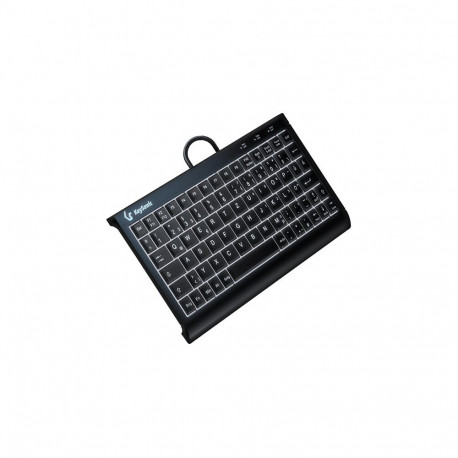 "KeySonic KSK-3011ELC (DE) Super-Mini mit Nummernblock sw"